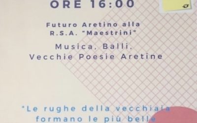 Musica, ballo, storie  aretine gli ospiti della RSA